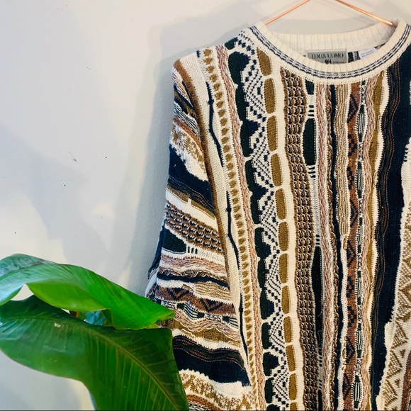 vintage vsco 90s oversized boyfriend funky sweater - Picture 4 of 7